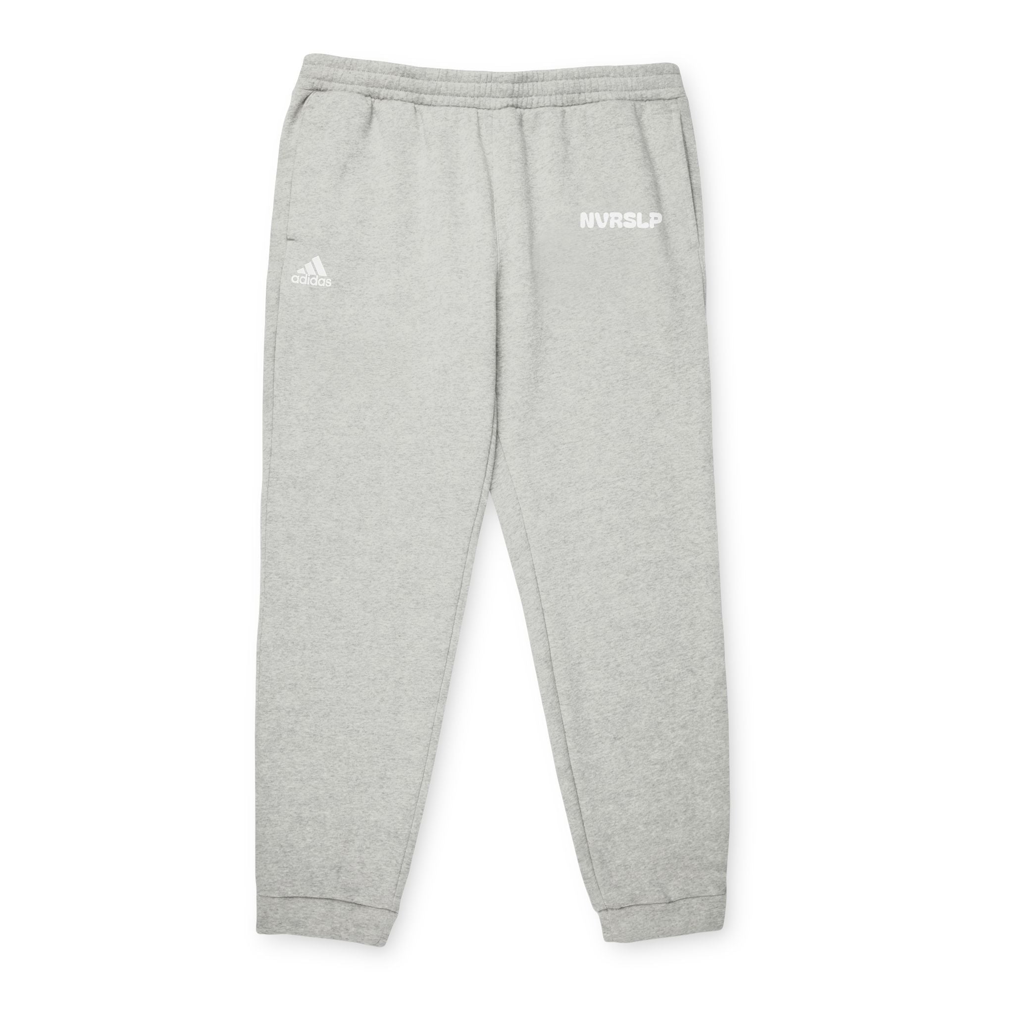 Adidas Fleece Joggers — Charcoal Cozy Athletic Sweatpants