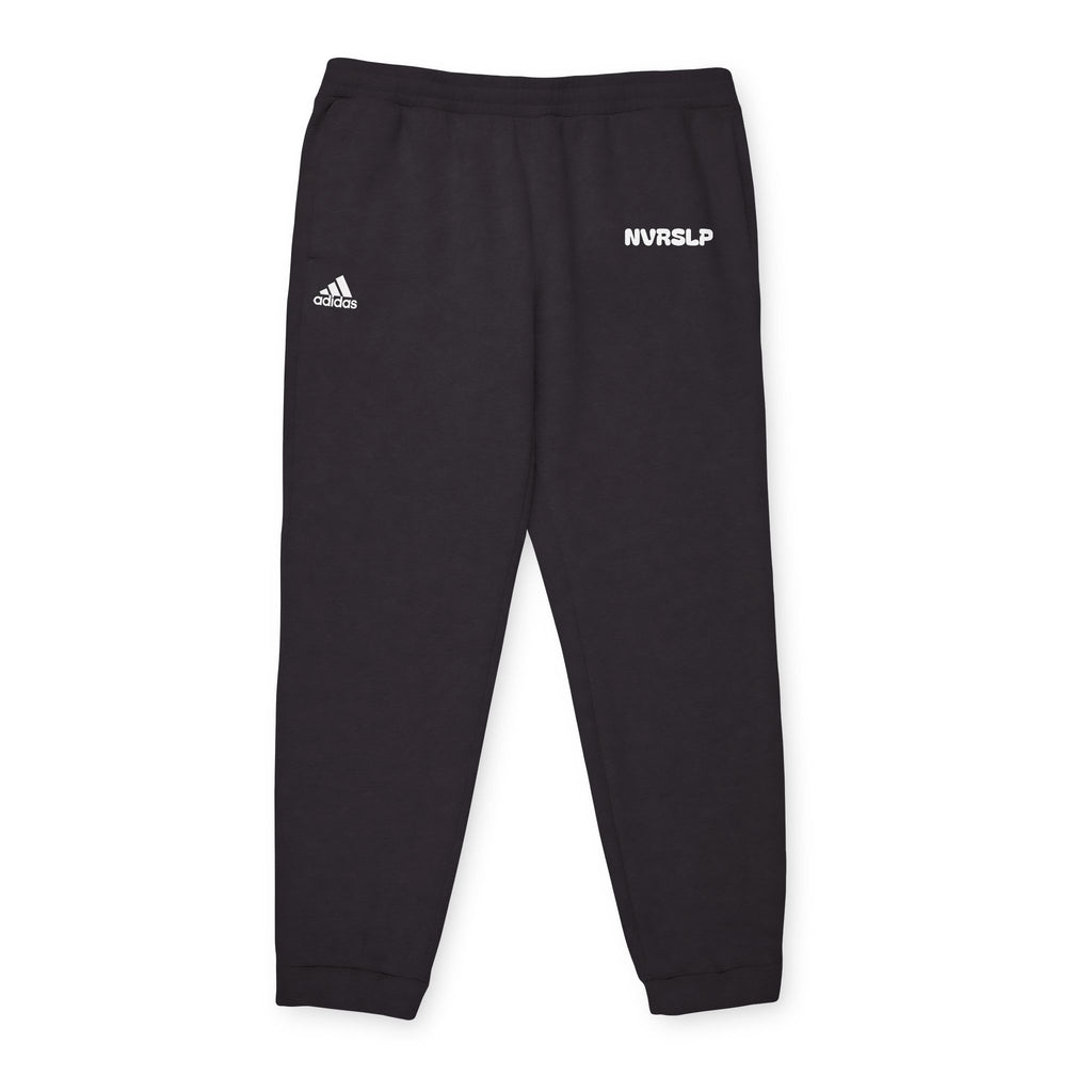Adidas Fleece Joggers — Charcoal Cozy Athletic Sweatpants