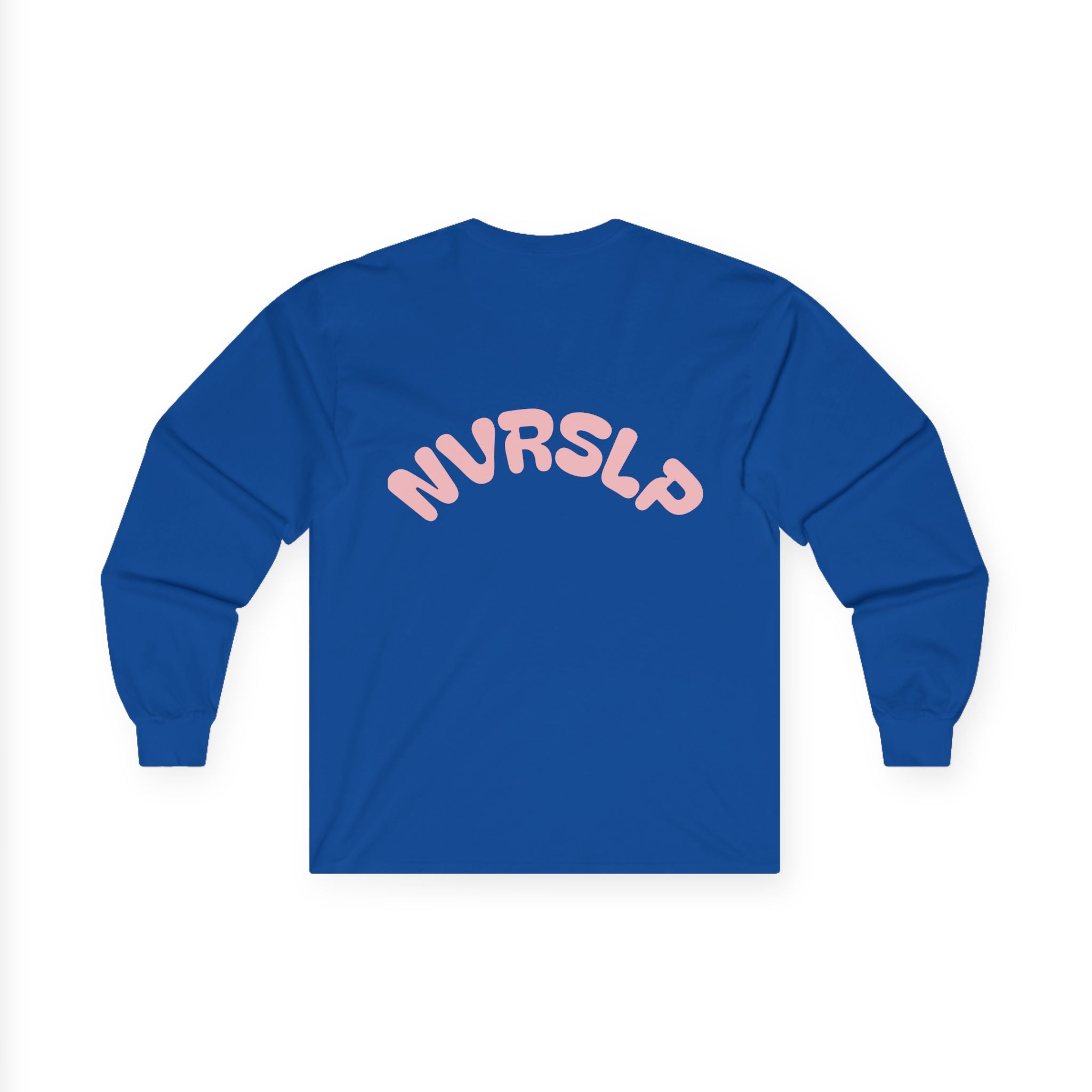 NVRSLP Long Sleeve Tee — Minimalist Black Graphic Shirt