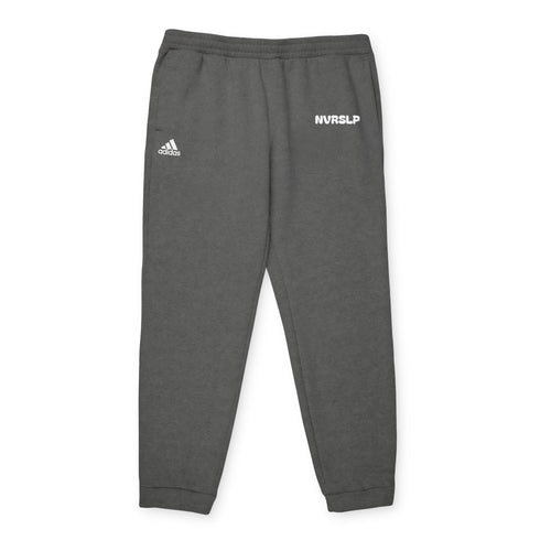 Adidas Fleece Joggers — Charcoal Cozy Athletic Sweatpants