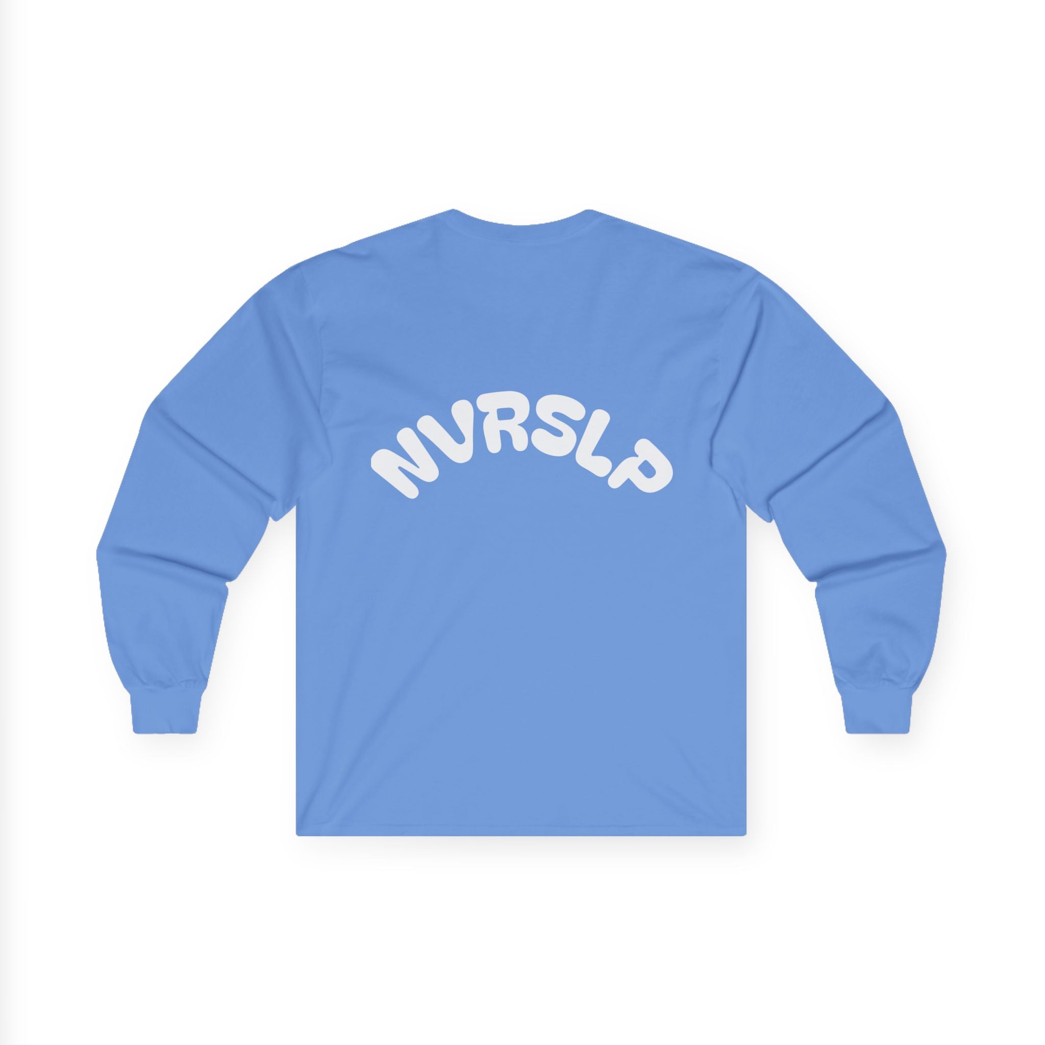 NVRSLP Long Sleeve Tee — Minimalist Black Graphic Shirt