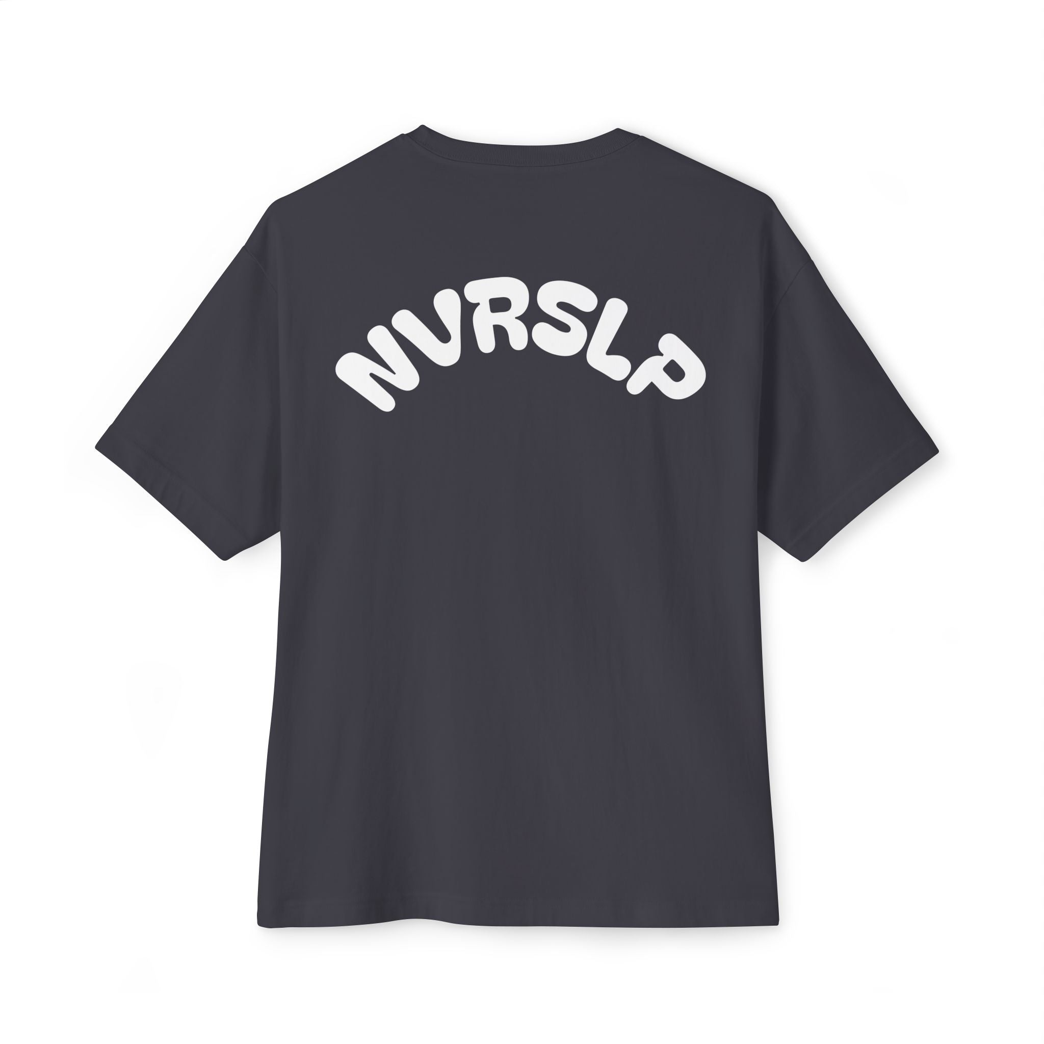 NVRSLP Oversized Boxy Tee — Minimalist Streetwear Graphic T-Shirt